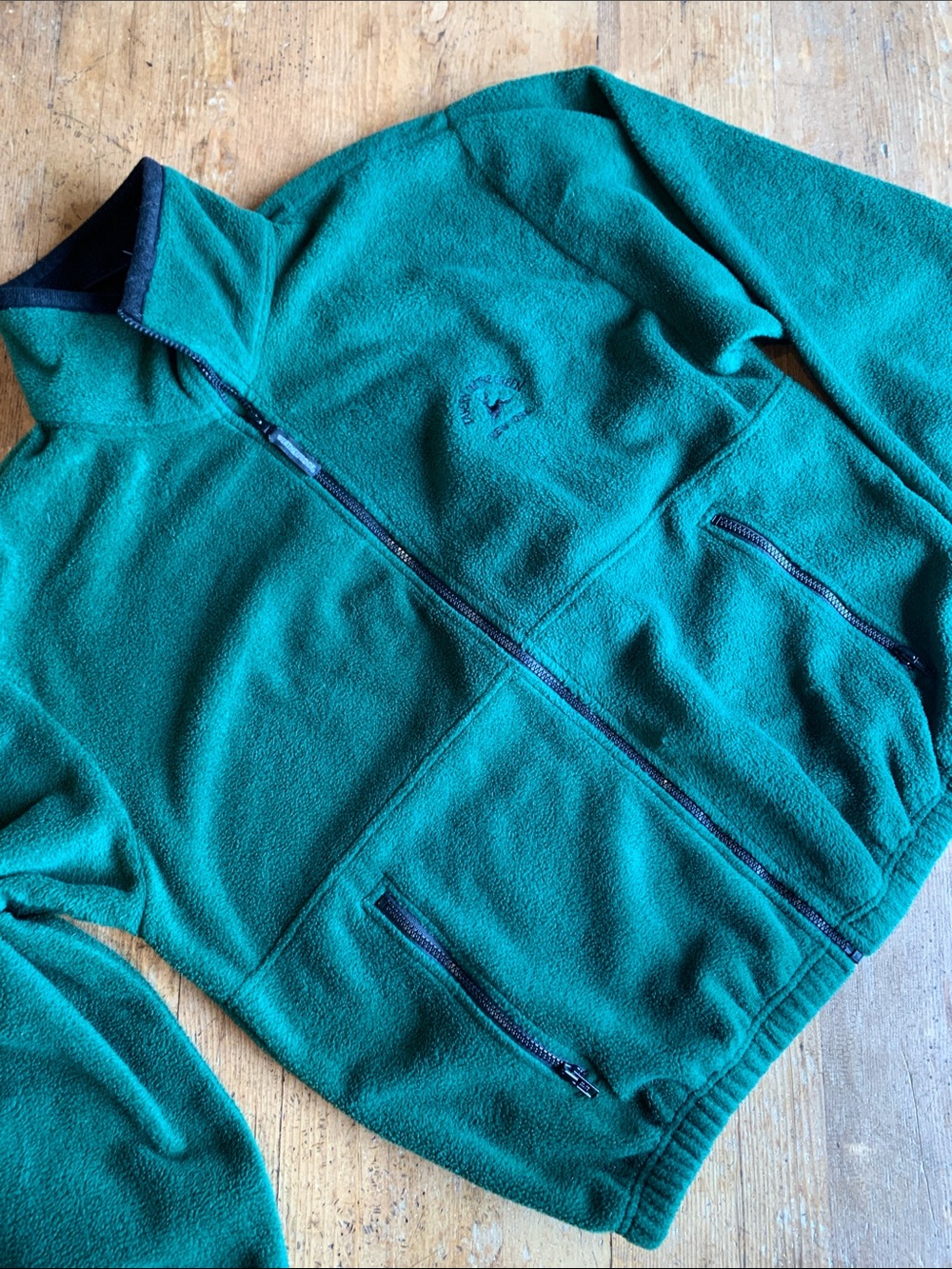 Mens Tavern on the Green Full‑Zip Fleece Jacket - Green